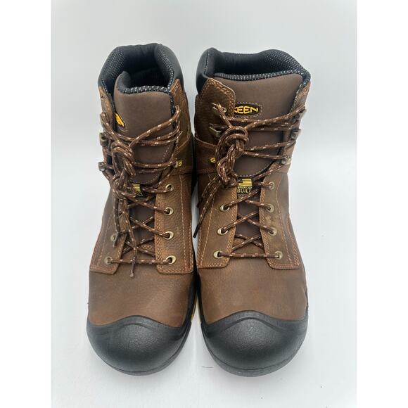Keen MT. Vernon 6'' WP NEW Men's Work Boot Brown/Black (SOFT TOE) US Size 15 D - Picture 6 of 10